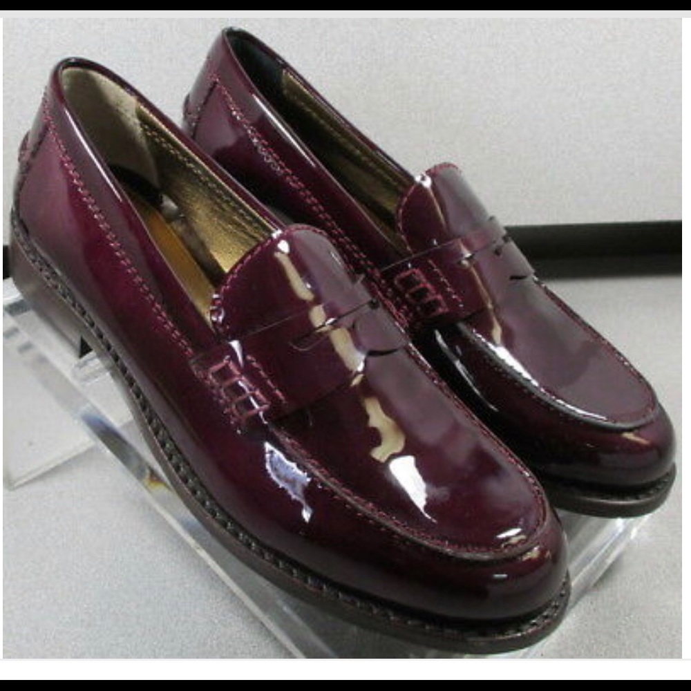 Women's Wine Patent Leather Johnston & Murphy